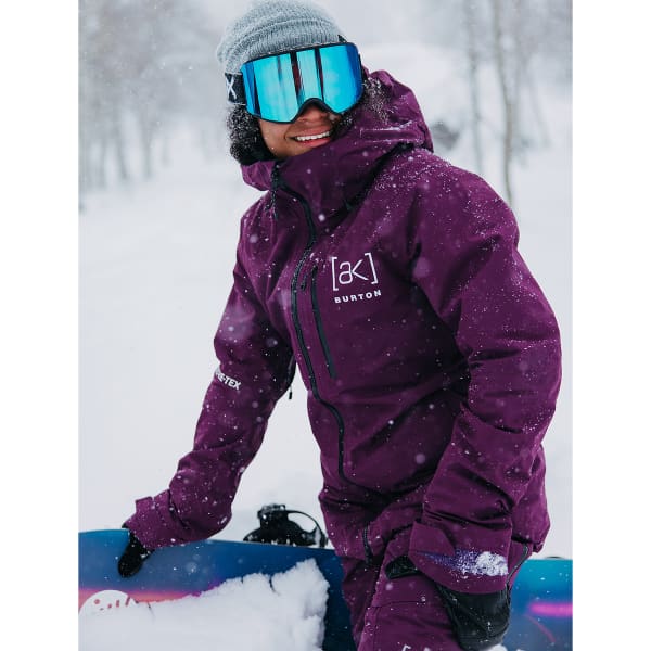 送料無料 店舗 AK BURTON-W GORE jacket Ski - ROOT PURPLE JK UPSHFT スノーボード