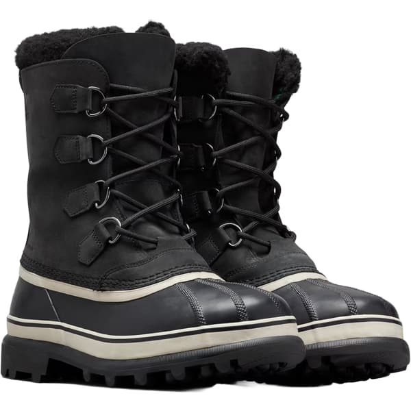 SOREL CARIBOU ブラックブーツ SOREL CARIBOU BLACK/DARK STONE - Winter boot
