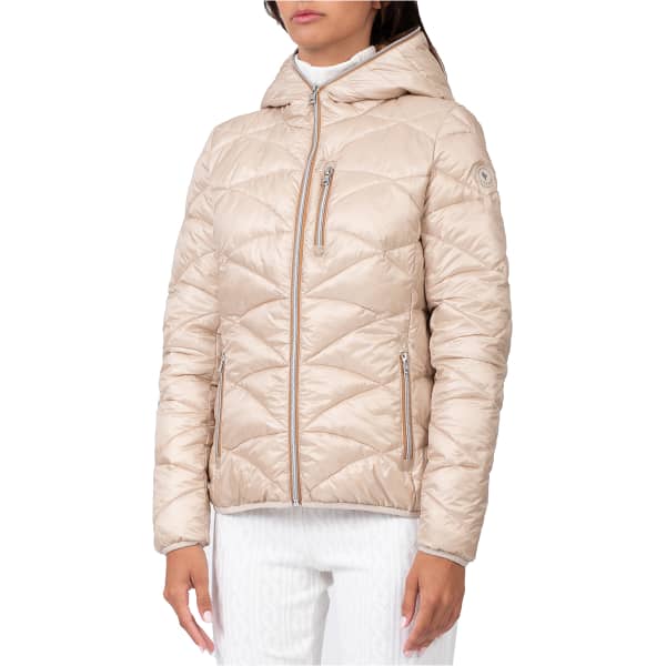 Moncler sable quilted down coat discount