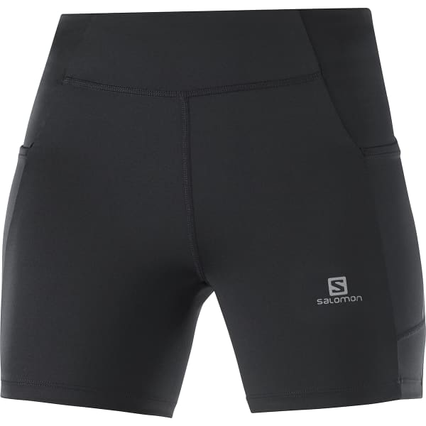 SALOMON CROSS RUN SHORT TIGHT W BLACK Cuissard trail