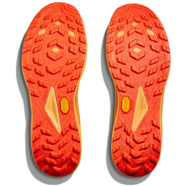 HOKA ONE ONE-ZINAL 2 BLACK / SHERBET - Trail running shoes
