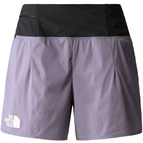 THE NORTH FACE-W SUMMIT PACESETTER RUN SHORT TNF TNF BLACK/LUNAR SLATE -  Trail running shorts