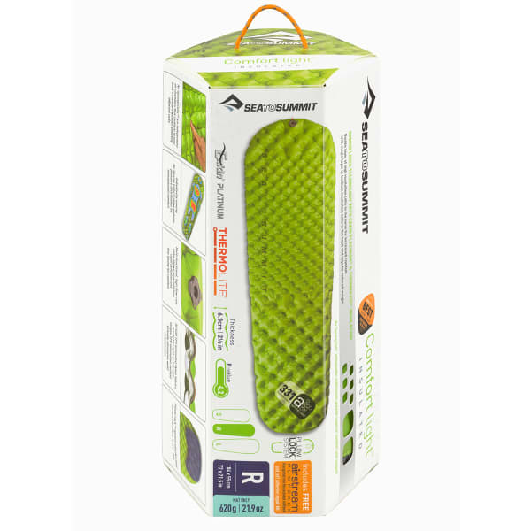 SEA TO SUMMIT MATELAS COMFORT LIGHT INSULATED VERT REGULAR 24