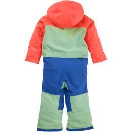 BURTON-TD ONE PIECE TETRA ORANGE/JEWEL GREEN - Ski suit