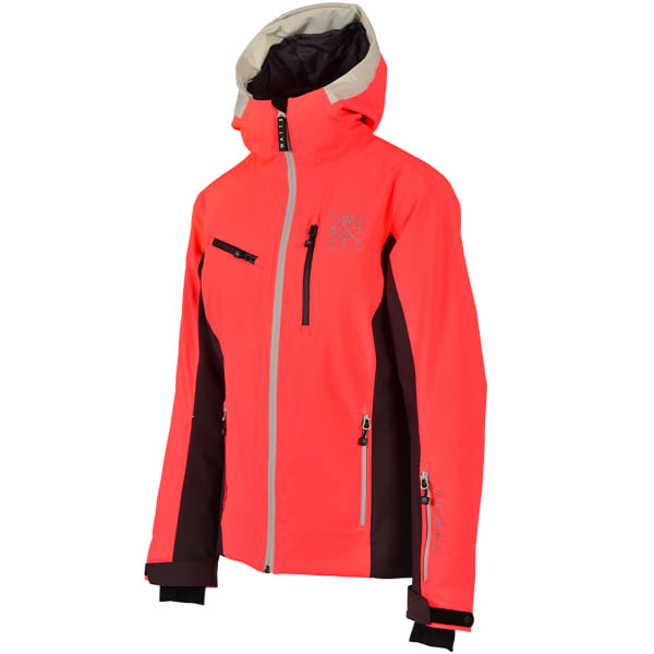 Veste de ski femme fluo hot sale