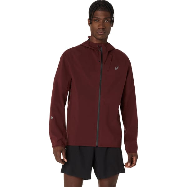 ASICS METARUN WATERPROOF JACKET DARK RED PLANET - Running jacket