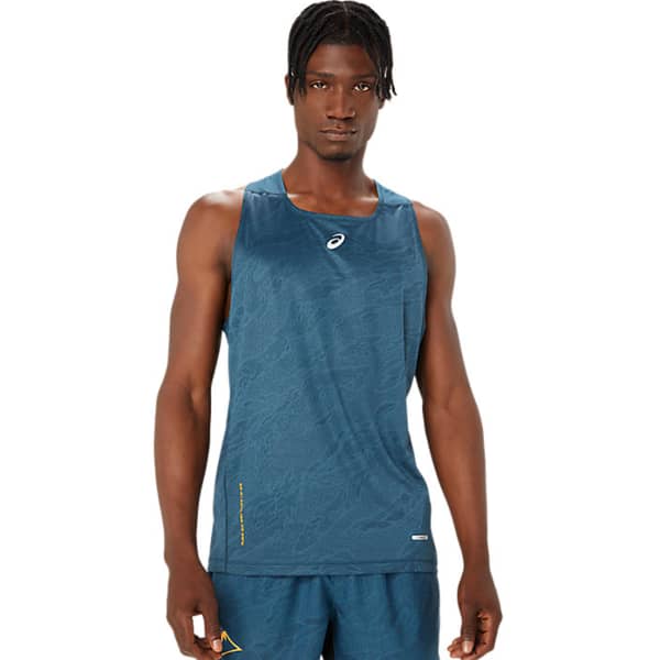 Asics running vest mens on sale
