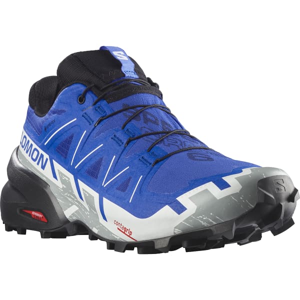 SALOMON SPEEDCROSS 6 GTX NAUTICAL BLUE BLACK WHITE Trail running shoes