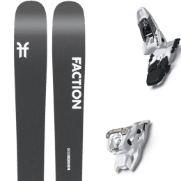 Pack ski alpin FACTION FACTION DICTATOR 2.0 + MARKER SQUIRE 11 WHITE - Ekosport