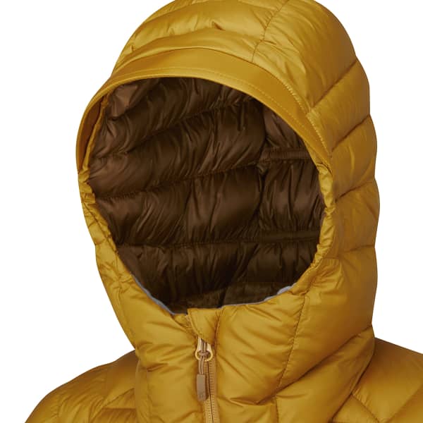 RAB MICROLIGHT ALPINE JKT W DARK BUTTERNUT Hiking down jacket