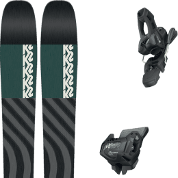 Pack ski alpin K2 K2 MINDBENDER 106C ALLIANCE + TYROLIA ATTACK² 11 GW W/O BRAKE [L] SOLID BLACK - Ekosport