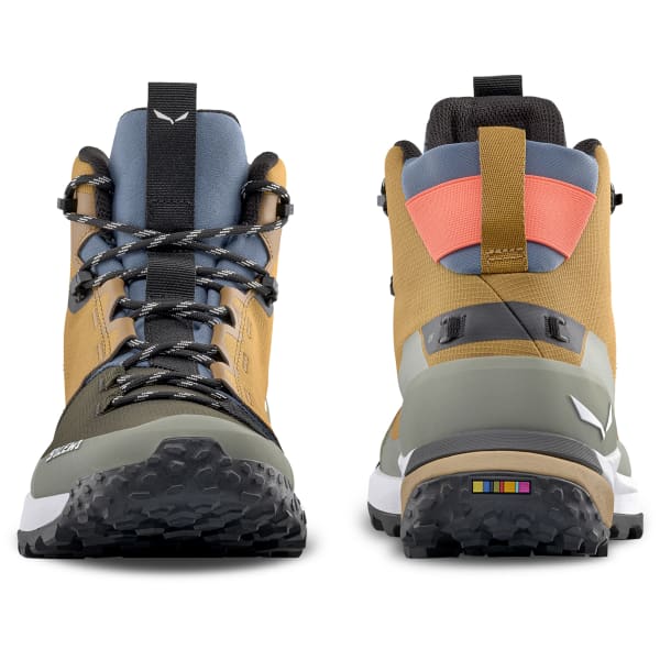 SALEWA PUEZ MID PTX GOLDEN BROWN/SHADOW - Mid-rise hiking boot