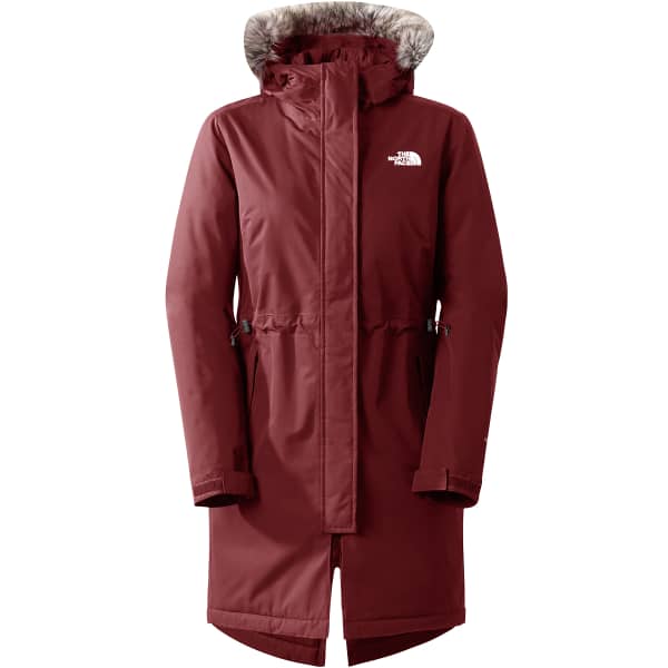 North Face W Recycled Zaneck Parka Cordovan 2023 -49% sobre Ekosport