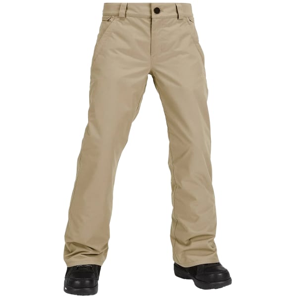 VOLCOM FREAKIN CHINO YOUTH INS PANT DARK TEAK 24