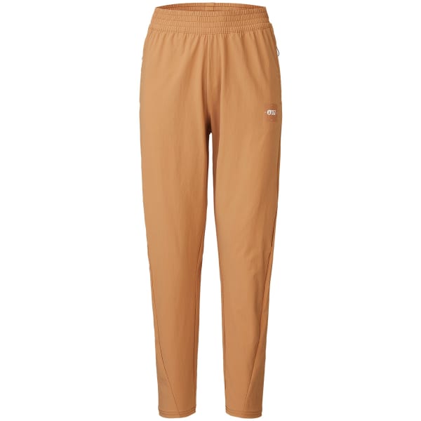 Women's brown stretch pants clearance