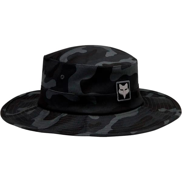FOX BASE OVER SUN HAT BLACK CAMO - Chapéu caminhada