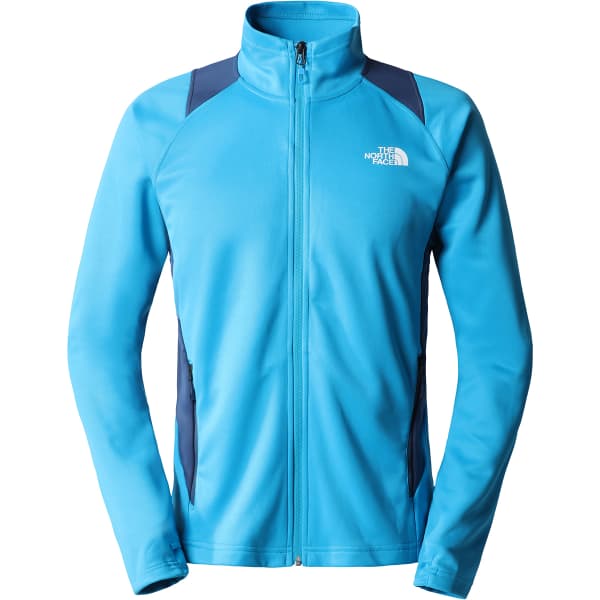 Light blue north face fleece sales