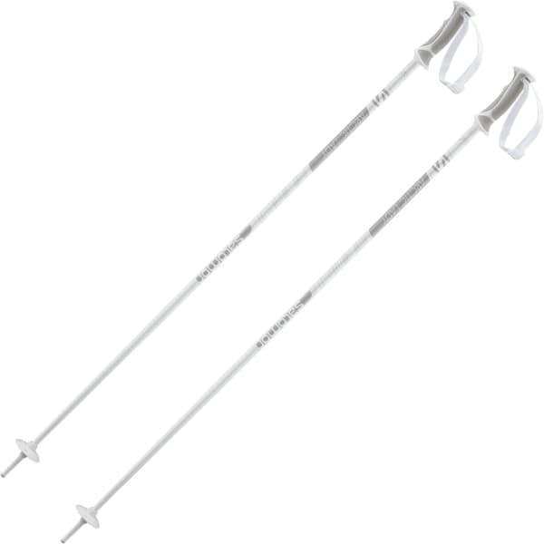 SALOMON ARCTIC LADY WHITE GREY Alpine ski poles