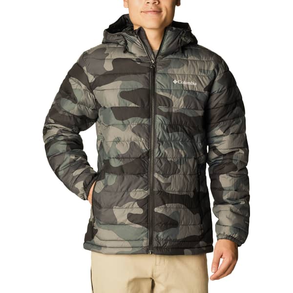 Down jacket camo online