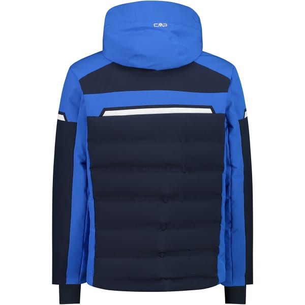 Cmp Man Jacket Zip Hood Giacca Sci Azzurra/Petrolio/Bia Uomo