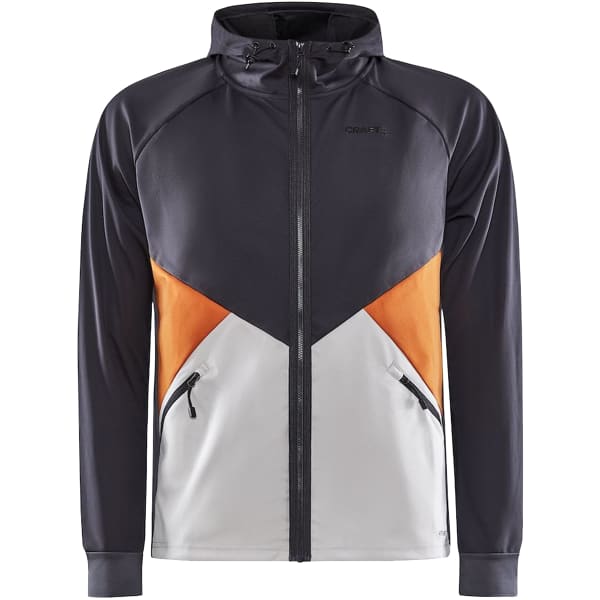 CRAFT GLIDE HOOD JACKET M SLATE-CHESTNUT CONC - Veste ski de fond