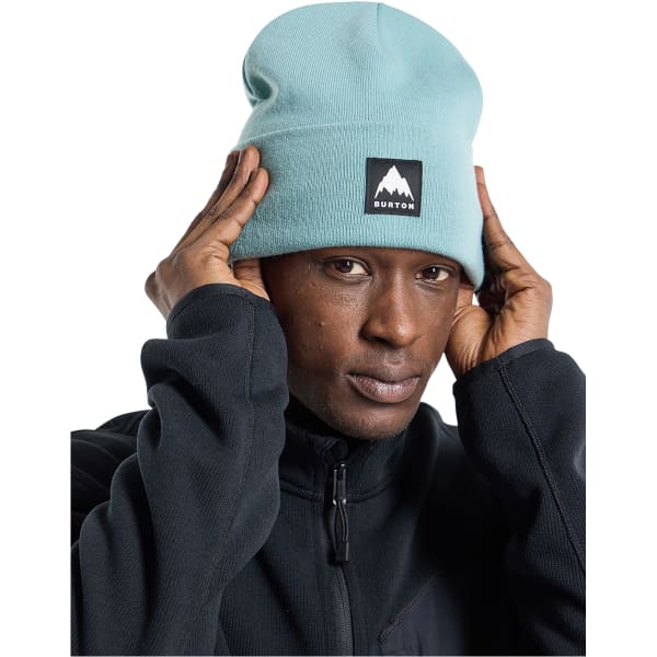 Gorro Burton Recycled Stripe Beanie - Azul, Talla única, Poliéster 100% Reciclado, Puños Plegables