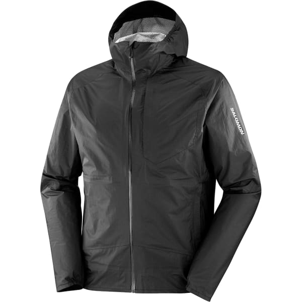 SALOMON-BONATTI WP JACKET M DEEP BLACK - Trail running jacket SALOMON-BONATTI WP JACKET M DEEP BLACK - Trail running jacket