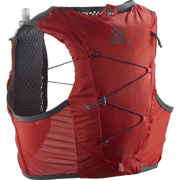 SALOMON-ACTIVE SKIN 4 SET FIERY RED/EBONY - Sac trail