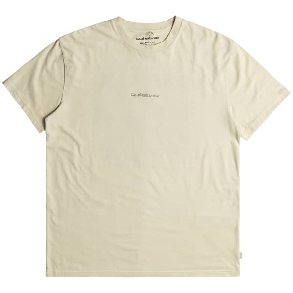 QUIKSILVER-PEACE PHASE SS TEE OYSTER WHITE - Hiking T-shirt