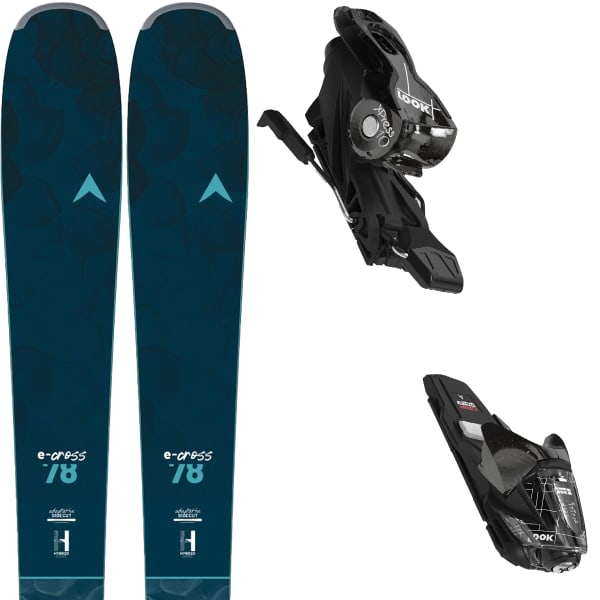 DYNASTAR E-CROSS 78 + XPRESS W 10 GW SHINY BLACK - Alpine ski set