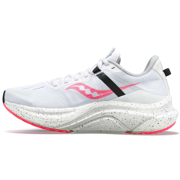 SAUCONY TEMPUS W WHITE/VIZI PINK - Running shoe