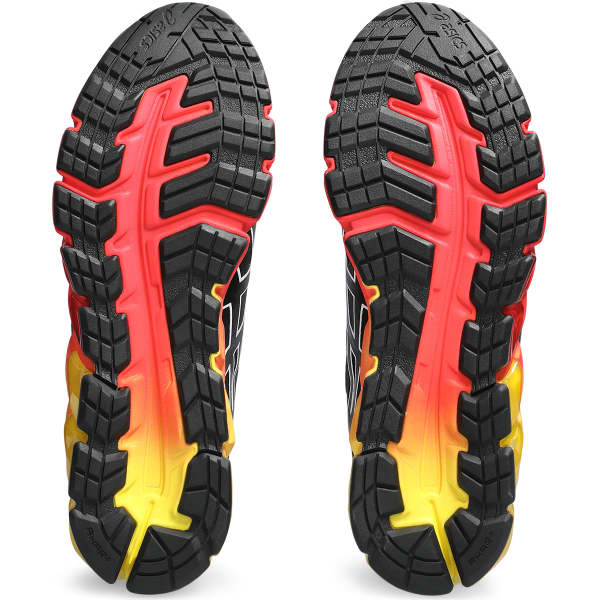 ASICS GEL QUANTUM 180 BLACK CLASSIC RED Running shoe