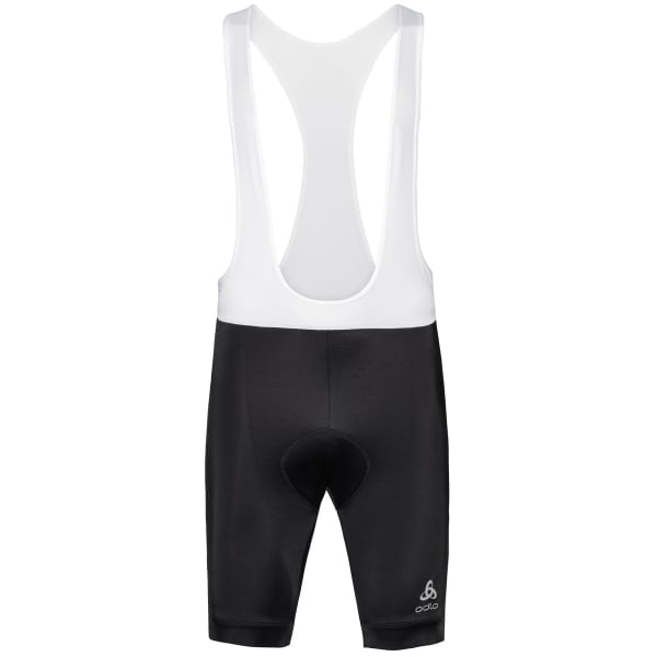 ODLO ESSENTIAL TIGHTS SHORT SUSPENDERS WHITE BLACK 23