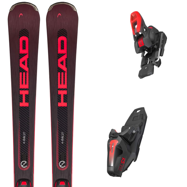 HEAD-SUPERSHAPE E-RALLY + PRD 12 GW Unicolore - Alpine ski set HEAD-SUPERSHAPE E-RALLY + PRD 12 GW Unicolore - Alpine ski set