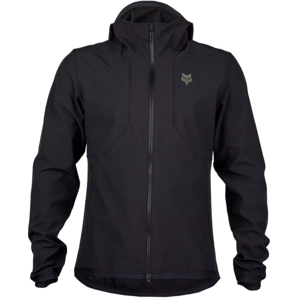 FOX RANGER FIRE HOODIE BLACK - Mountain bike jacket