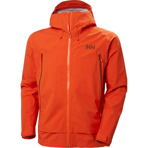 HELLY HANSEN VERGLAS INFINITY SHELL JACKET PATROL ORANGE Hiking jacket