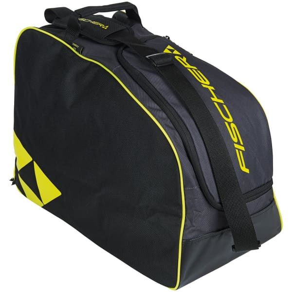 FISCHER BOOT HELMET BAG ALPINE ECO BLACK WHITE Ski boot bag