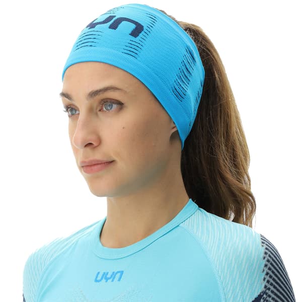 UYN-UNISEX VIBE HEADBAND BLUE DANUBE/DEEP BLUE - Bandeau running