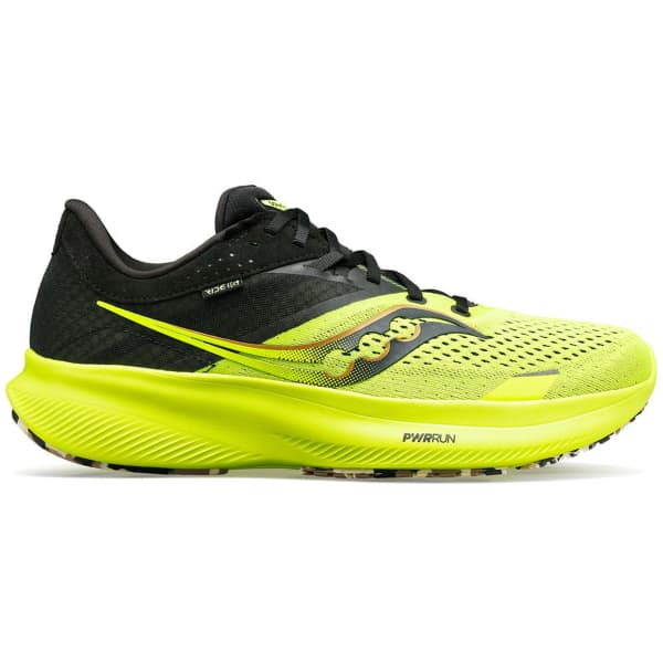 SAUCONY RIDE 16 CITRON BLACK Running shoe