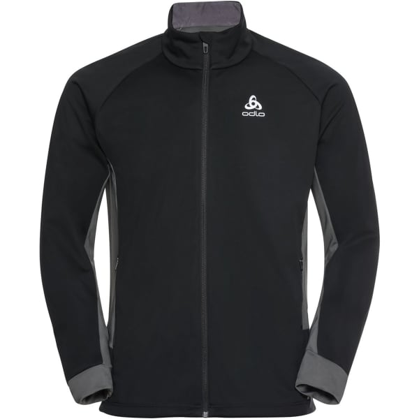 ODLO BRENSHOLMEN JACKET BLACK NEW ODLO GRAPHITE GREY 24