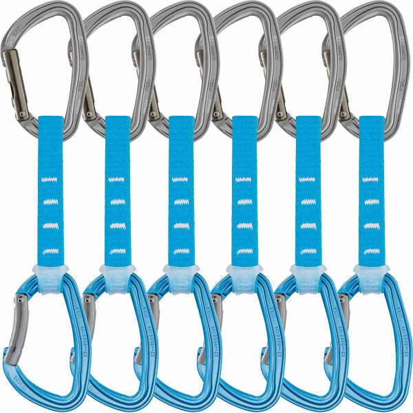 Mousqueton Double DJINN AXESS Expressset (Karabiner) Petzl Taille unique,  bleu