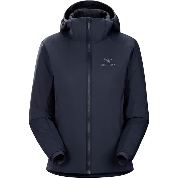 ARC'TERYX-ATOM HOODY W BLACK SAPPHIRE - Hiking down jacket