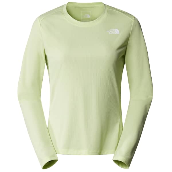 THE NORTH FACE W SHADOW LS ASTRO LIME Wandelshirt