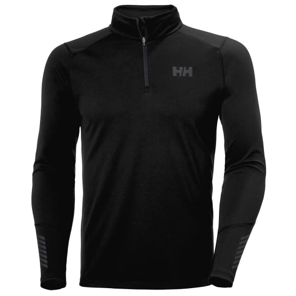 HELLY HANSEN LIFA ACTIVE 1 2 ZIP BLACK Thermal T shirt