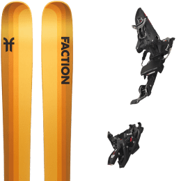 BU Ski Alpin FACTION FACTION DANCER 3 + MARKER KINGPIN MWERKS 12 100-125MM BLACK/RED - Ekosport