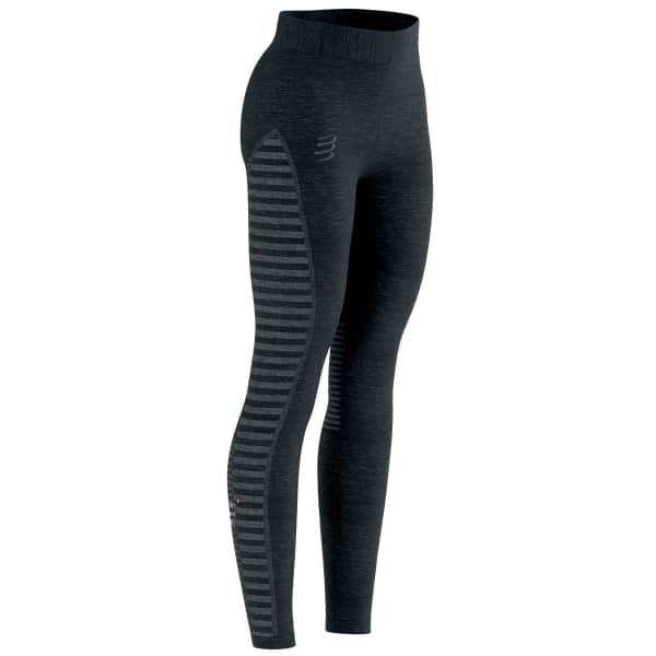 COMPRESSPORT WINTER RUN LEGGING W BLACK Running tights