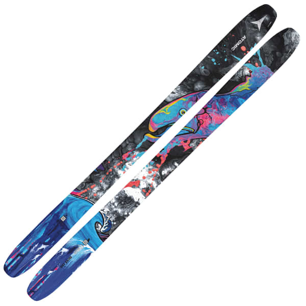 ATOMIC-BENT 110 BLACK/MULTICOLOR - Alpine ski