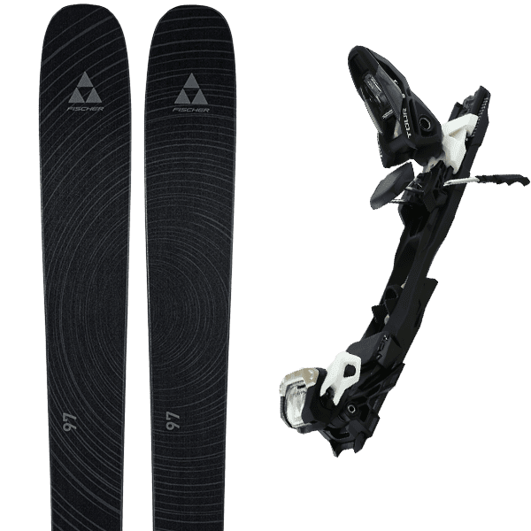 FISCHERNIGHTSTICK 97 + Fix Pack ski de randonnée