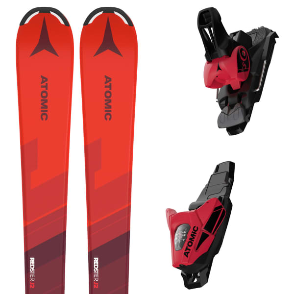 ATOMIC-REDSTER J2 130-150 RED + C 5 GW CA RED - Paquete esquí ATOMIC-REDSTER J2 130-150 RED + C 5 GW CA RED - Paquete esquí