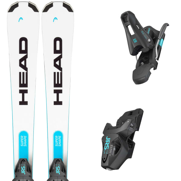 HEAD-SUPERSHAPE + JRS 7.5 GW Unicolore - Alpine ski set